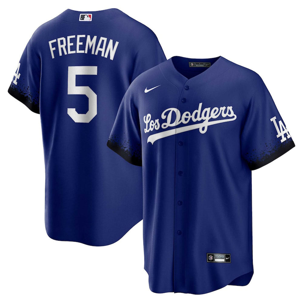 Men's Los Angeles Dodgers Freddie Freeman City Connect Replica Jersey - Royal